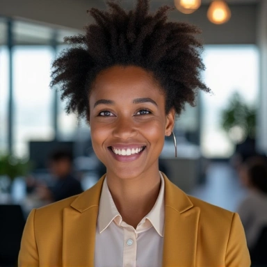 Another professional and diverse team member in a collaborative setting.